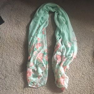 Floral scarf